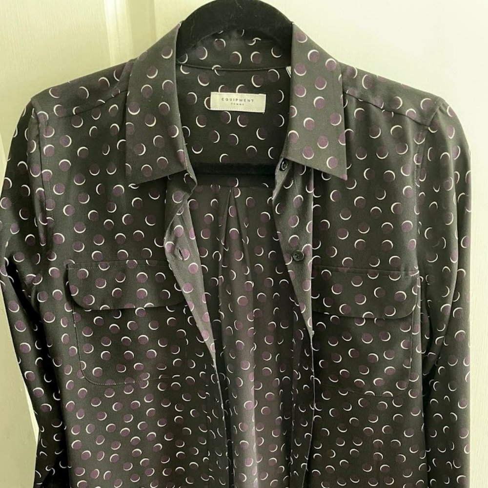 Equipment Silk Blouse - XS
